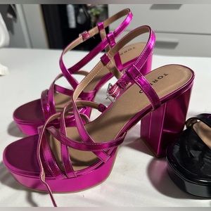 2 Pairs Of Strappy Heels